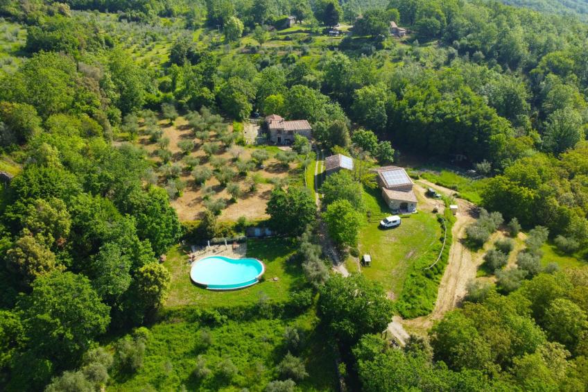 Charmantes Ferienhaus in Ciciano mit Grill, Garten und gemeinsamem Pool und Pan - foto 9