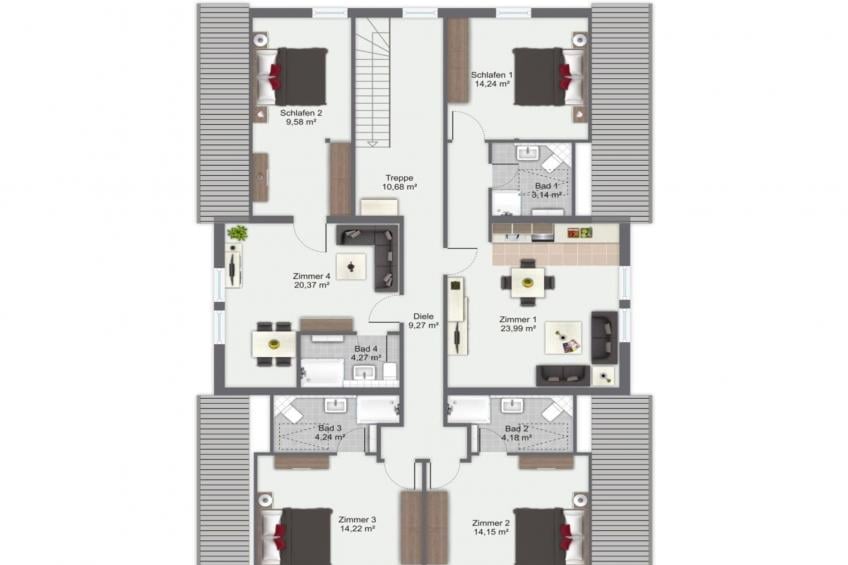 Kleine Freiheit ganzes Haus 15 P - foto 28