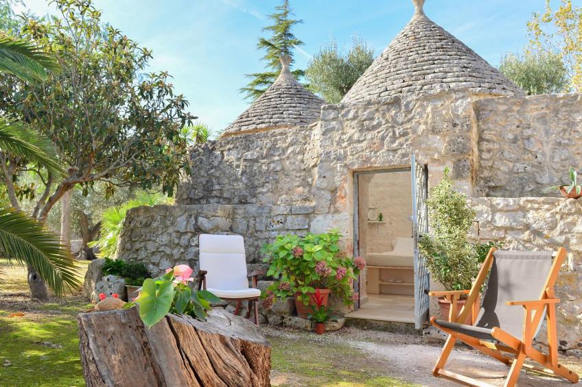 Trullo Alcova  in der Nähe des Meeres