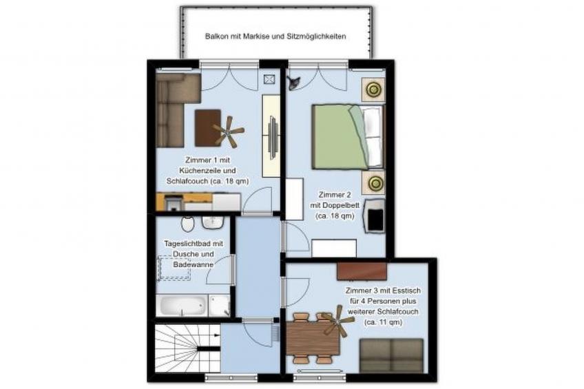 Gesamte Wohnung in Hochstadt - foto 12