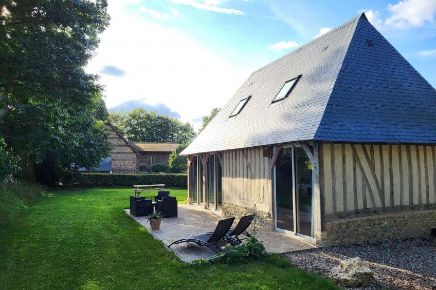 Neues normannisches Ferienhaus mit Charme die Kastanienbäume - foto 25