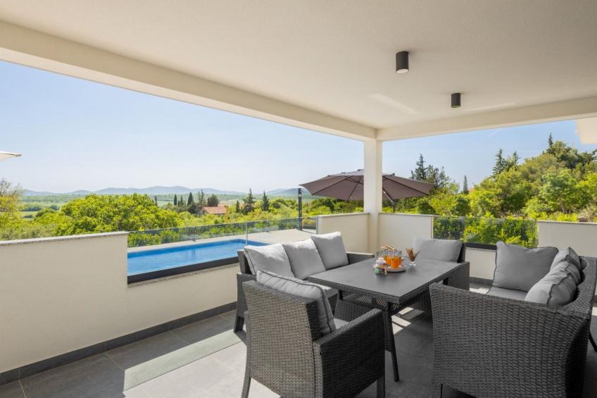 Villa Bura mit Pool und tollem Ausblick - foto 13
