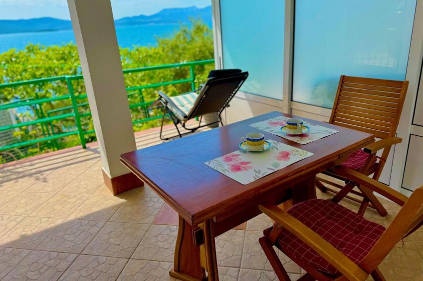 "SeaSide" mit Blick auf das Wasser