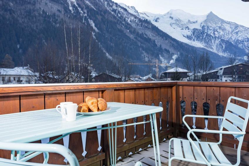 Charmante Wohnung in Chamonix mit privatem Balkon und spektakulärem Blick - foto 13
