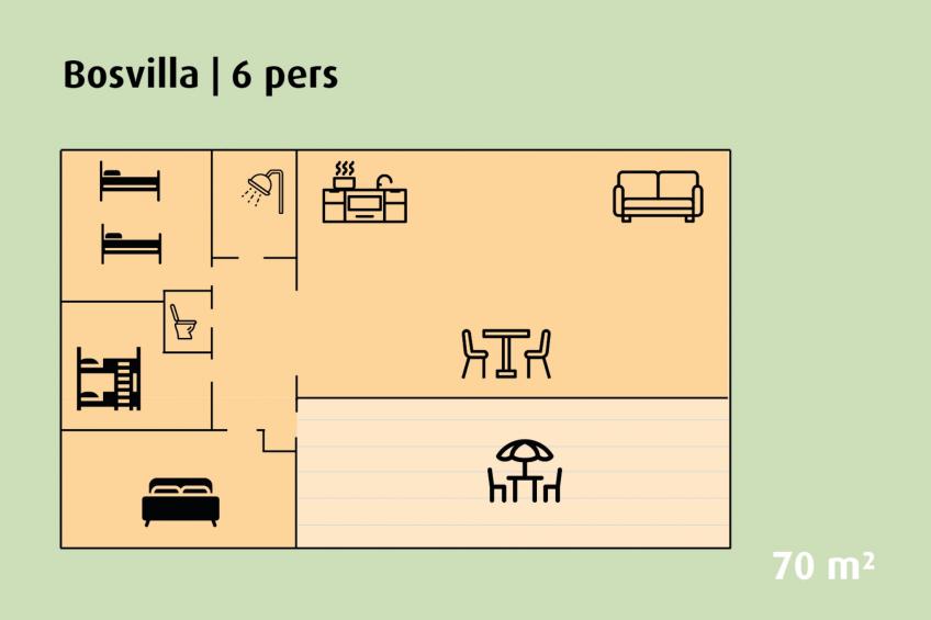 Forest Villa | 2 - 6 people | With airconditioning - foto 18