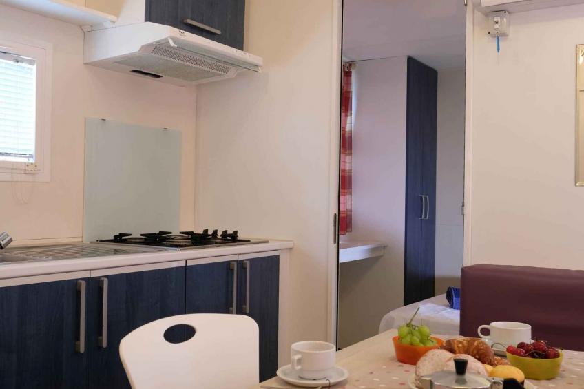 Maison mobile avec climatisation, piscine et terrasse en bois semi-couverte - BF-G2TKX - foto 12