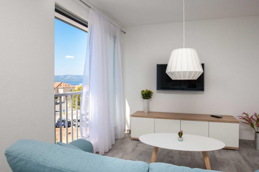 Apartments Dva Galeba -  Premium One Bedroom Apartment with Partial Sea View (103)