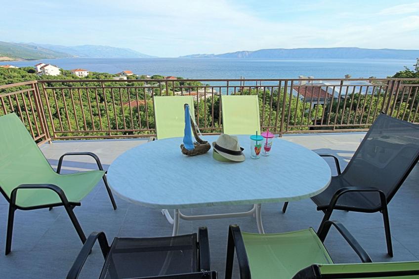 Wunderschönes Ferienhaus in Povile mit Garten, Terrasse und Grill und Meerblick - foto 13