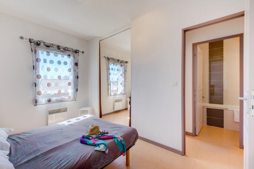 Le Domaine d'EnsÃ©rune	Maison 2 piÃ¨ces avec coin nuit 6 personnes - foto 13