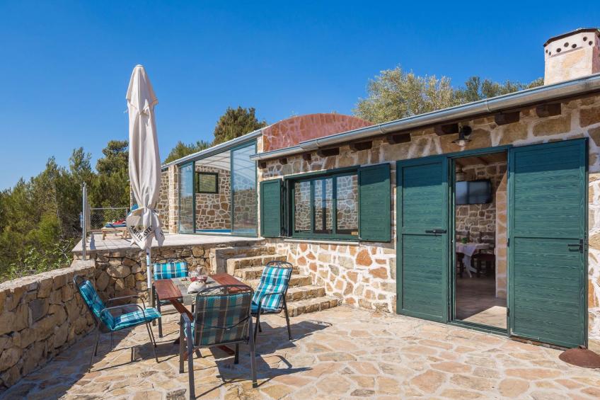 Schöne Steinvilla Divino mit Pool und Ausblick - foto 13