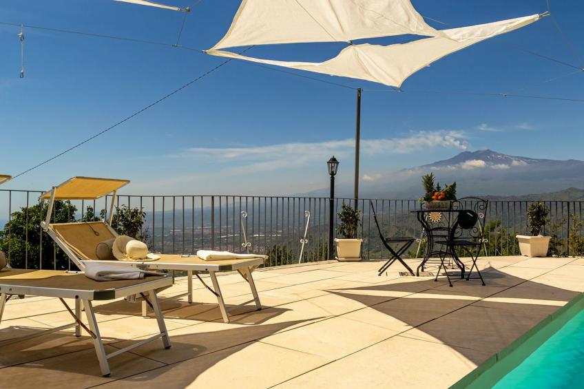 in Castelmola mit Privatem Pool