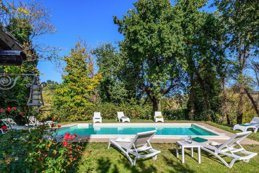 Licht unter den Buchen, Marche Urlaub, privater Pool - foto 8