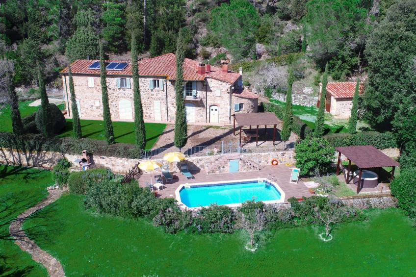 in Montecastelli Pisano mit beheiztem Whirlpool - foto 17