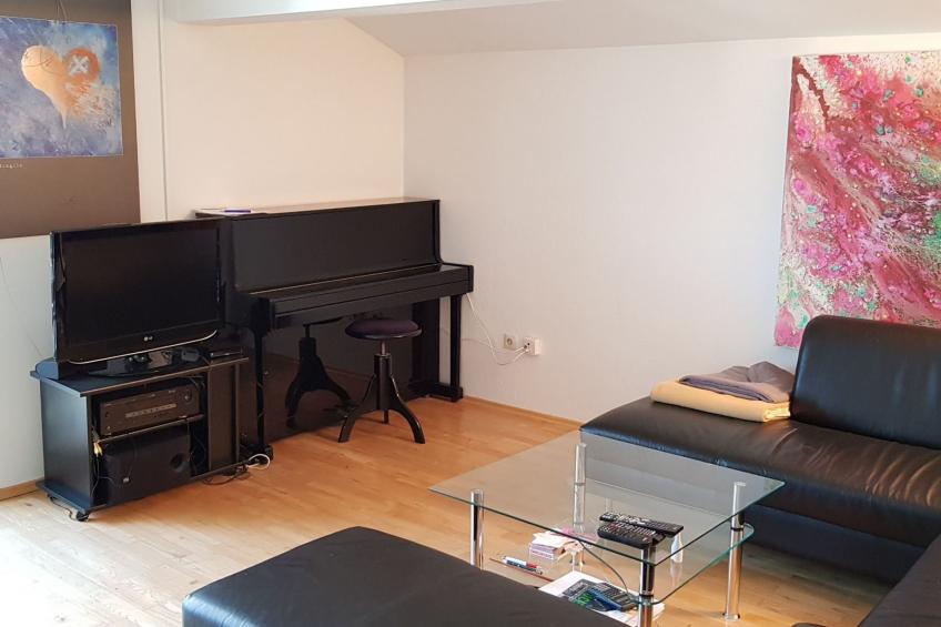 Dachwohnung mit Balkon und Seeblick