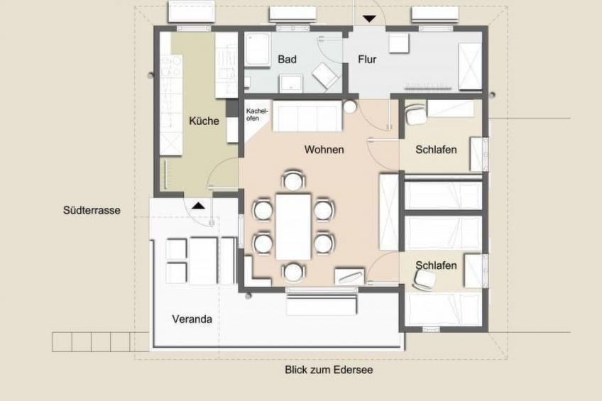 Ederseeblick in Bringhausen am Edersee - foto 13