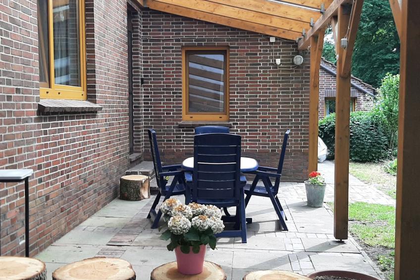 Geräumige Ferienwohnung in Kölker mit Terrasse und Grill