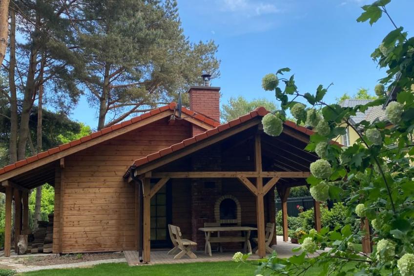 Charmantes Ferienhaus in Dębina mit Offenem Kamin - foto 7