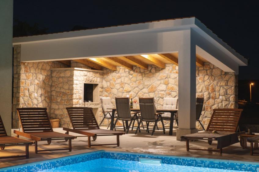 Idyllic Getaway Lovrec Villa with Pool - Five Bedroom Villa with Pool - foto 28