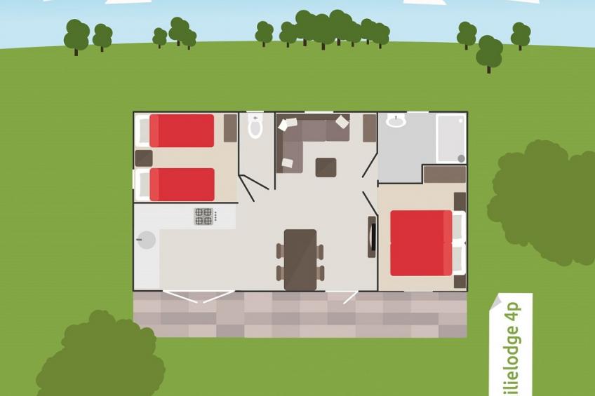 4-persoons Familielodge - foto 25