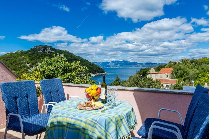 Apartment Bay Of Dreams - Two-Bedroom Apartment with Terrace and Sea View