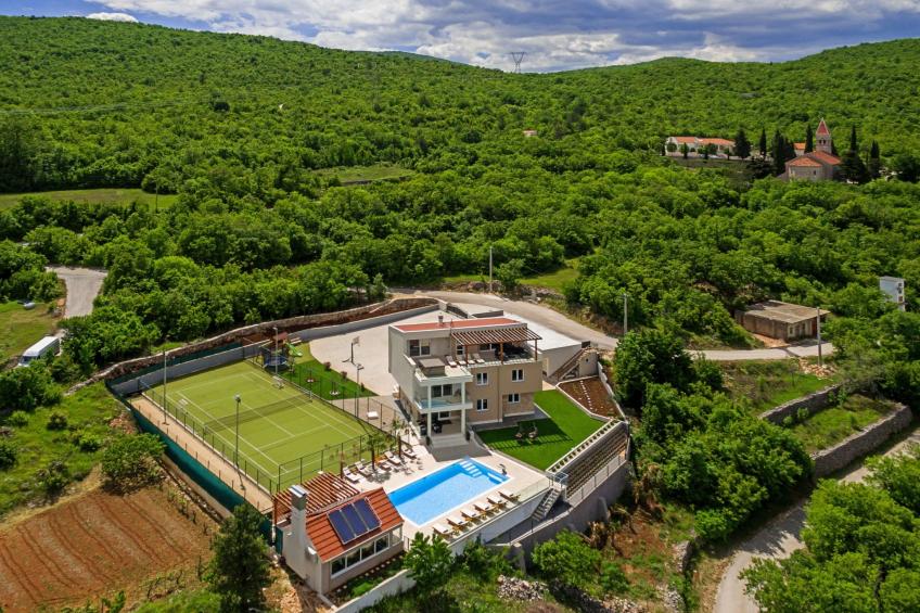 Großes Haus in Lokvičići mit privatem Pool - foto 6