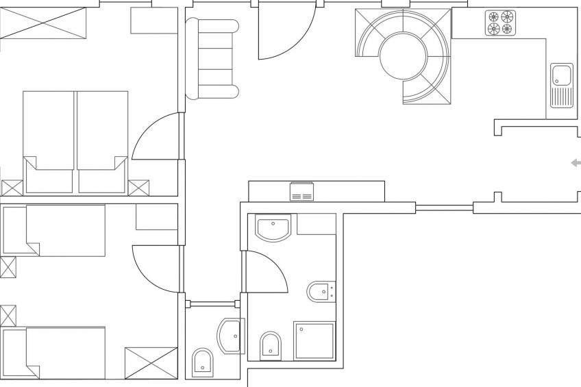 Wohnung "Ciasa Linda App. 1" - foto 2