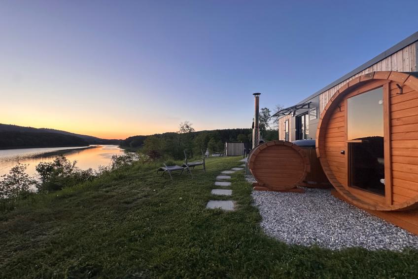 FERIENDORF SEEBLICK - Tiny Chalet am Eixendorfer See - foto 12