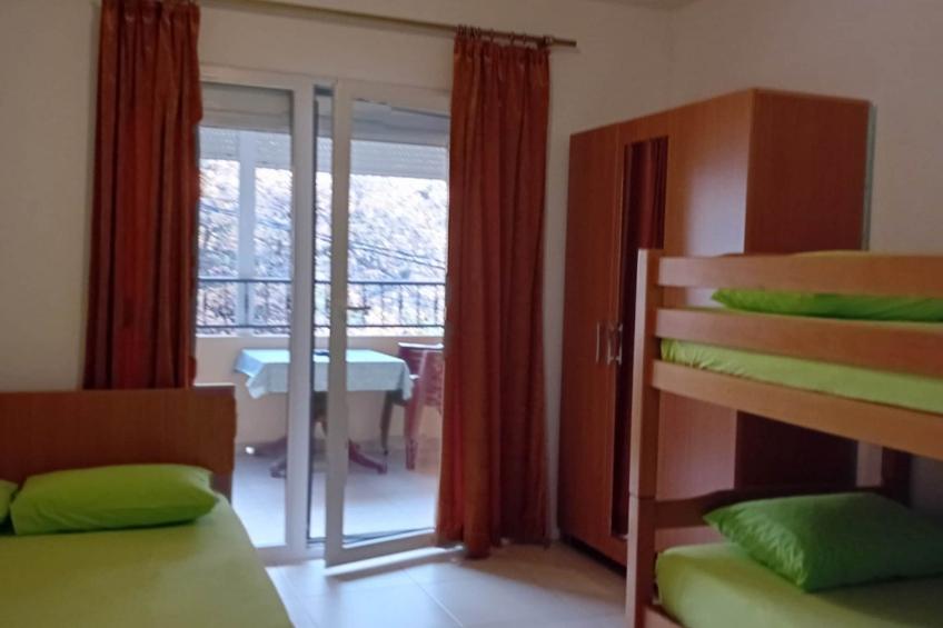 Beachfront Sunset Apartments Sutomore - Comfort Studio Apartment with Mountain View and Loggia