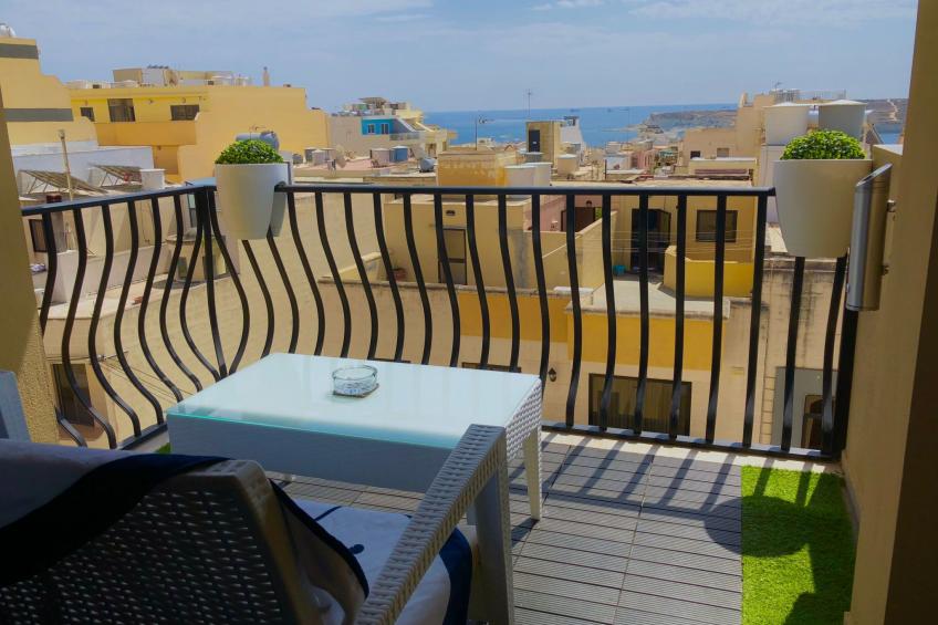 Gemütliche Ferienwohnung mit Meerblick