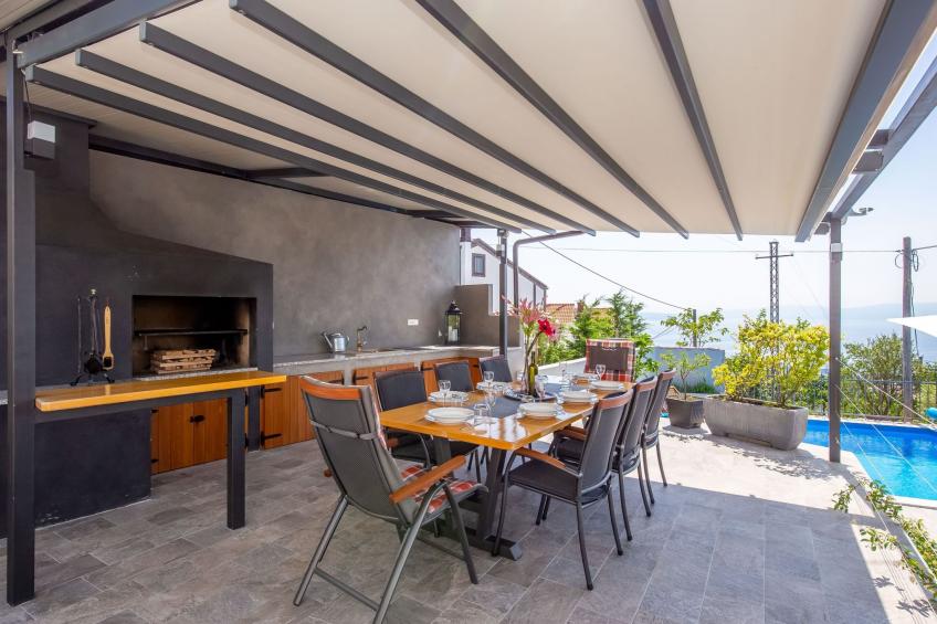 Villa LETICIJA - Luxusvilla mit beheiztem Pool, Sauna, Fitness & Grillplatz in - foto 14