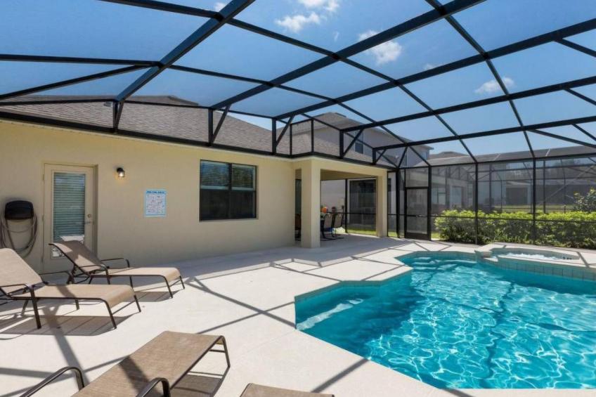 Haus in Davenport mit privatem Pool und Blick auf das Naturschutzgebiet