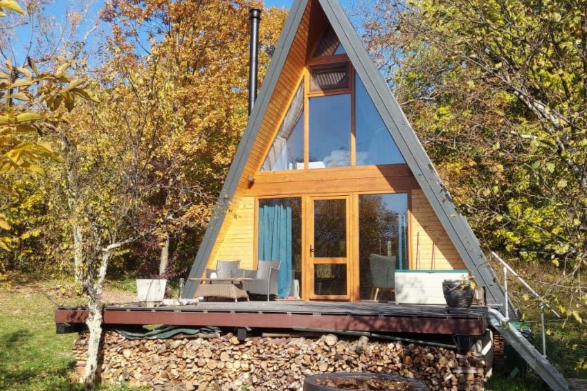 Berghütte "Pumbaa House" mit eigenem 'Pool'