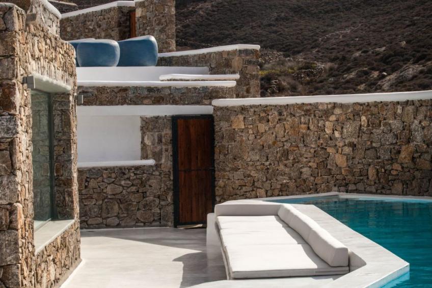The Beach House Mykonos - privater beheizter Pool - foto 13