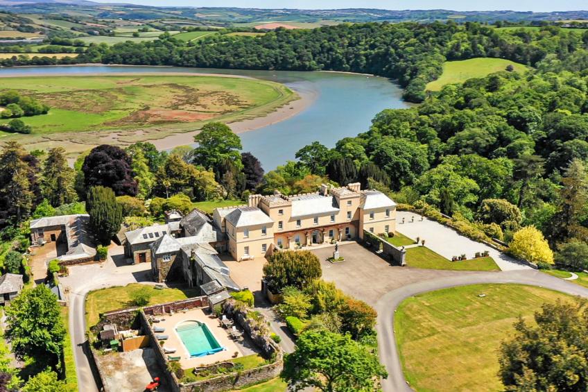 Historic Castle on River Tamar