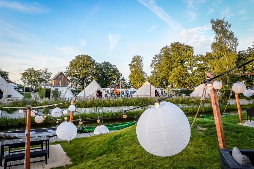 Blije haventent met privé sanitair | 2-4 pers. - foto 3