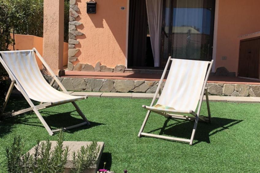 Gemütliches Ferienhaus mit Kamin in Porto Tramatzu