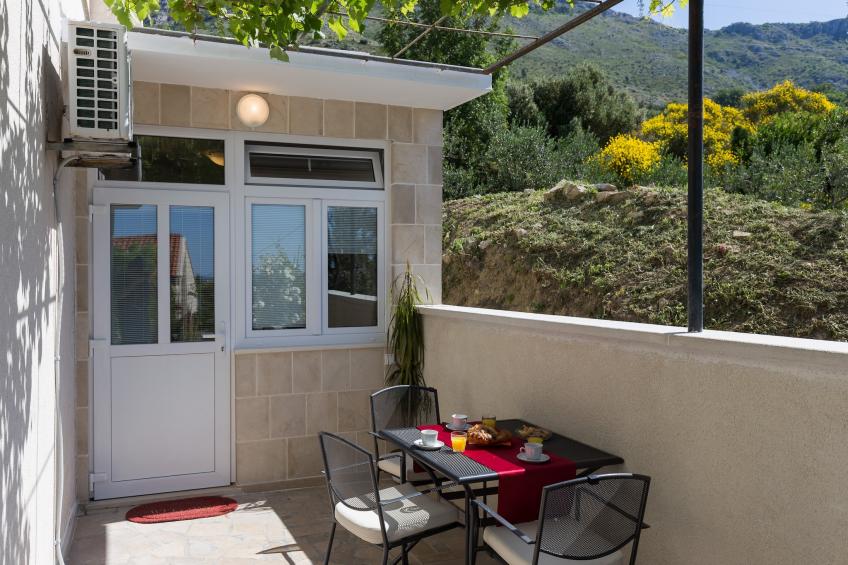 Apartments Olive - One Bedroom Apartment with Terrace and Partial Sea View - Popolica 50