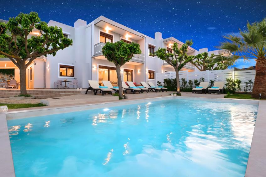 Wunderschönes Ferienhaus in Georgioupoli mit Grill, Terrasse und Garten