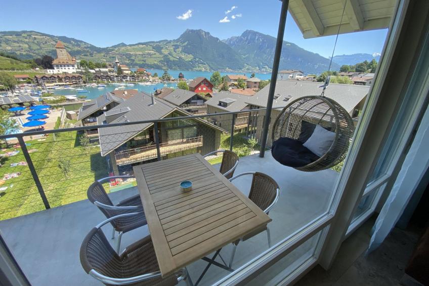 Ferienwohnung Gassmann Appartement/Fewo 4-Bett Wohnung mit Dusche, Bad u. Balkon