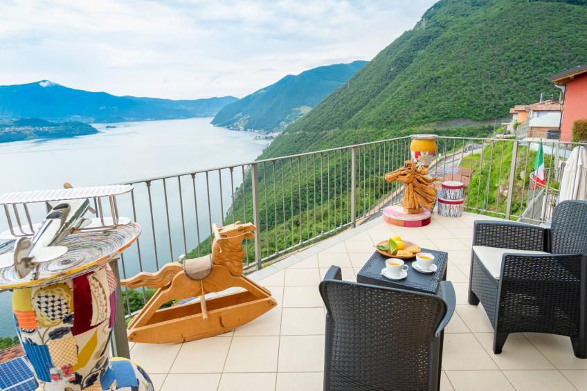 Serafino - Terrasse und Pool am Iseosee - foto 7