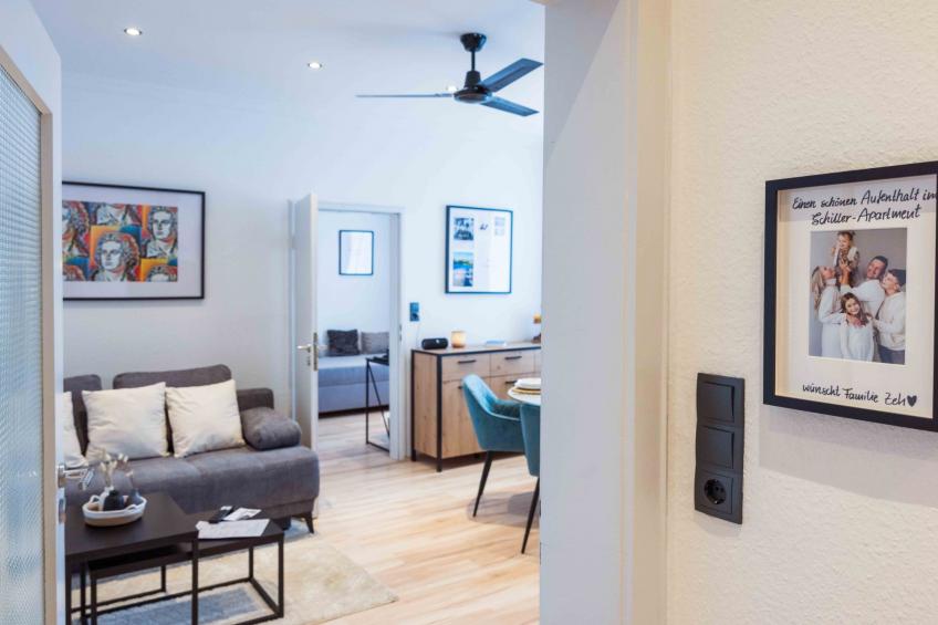 Schiller Apartment im Zentrum von Hof. Küche, Parkplatz, 250MBit Wlan - foto 48