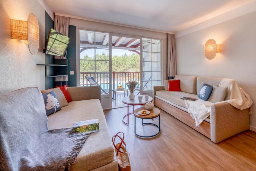 Residence Pierre&Vacances le Domaine de Gascogne Apartment 8 people - 2 bedrooms + 1 sleeping alcove - Terrace or balcony - Renovated - foto 9