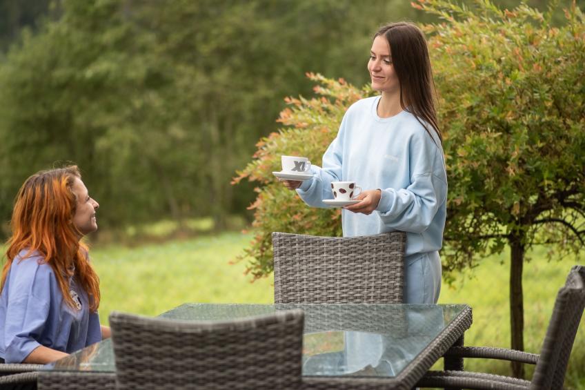 Modernes Ferienhaus in Kiczora mit Großem Garten - foto 12