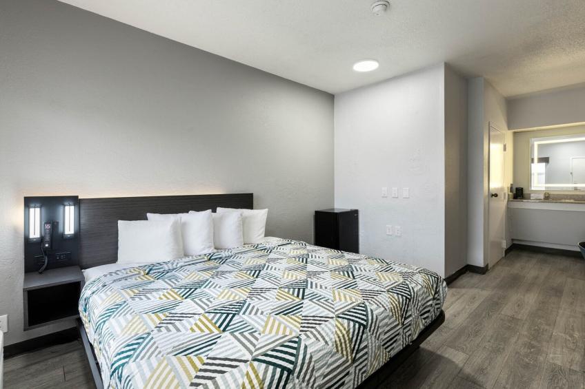 1 King Bed | Non-Smoking, Micfridge - foto 18