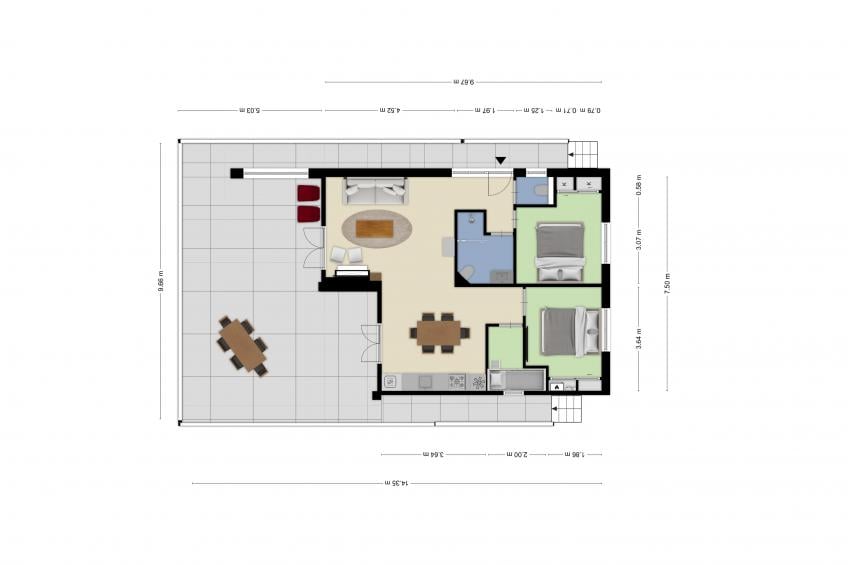 Lodge Royal 6 personen Wellness (Hottub) - foto 2