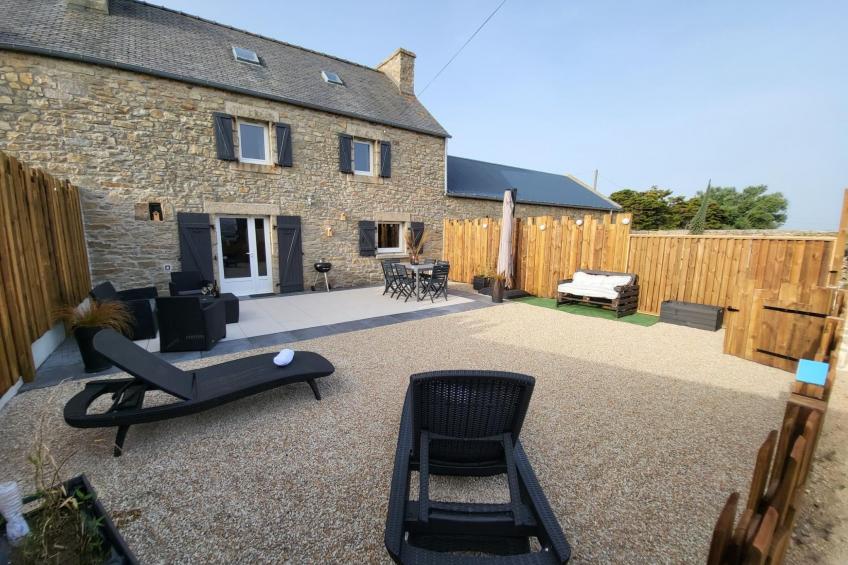 50 ml vom Meer entfernt. Plouneour Trez