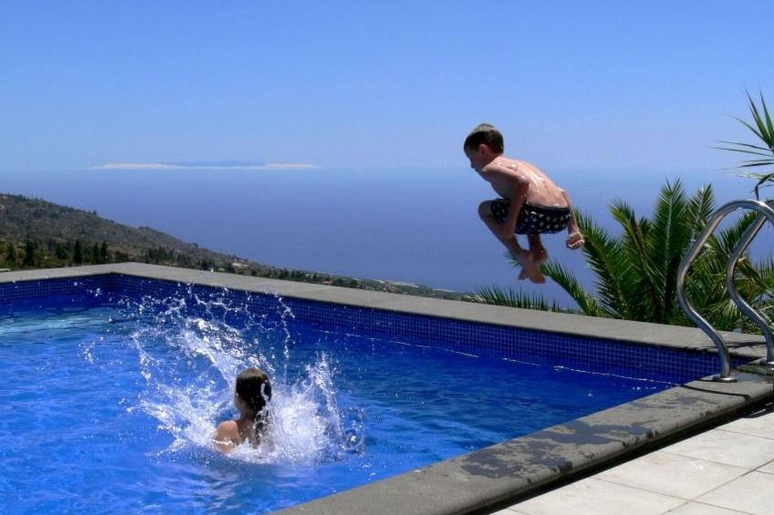 Nettes Ferienhaus in Tijarafe mit Privatem Pool und Panoramablick - foto 8