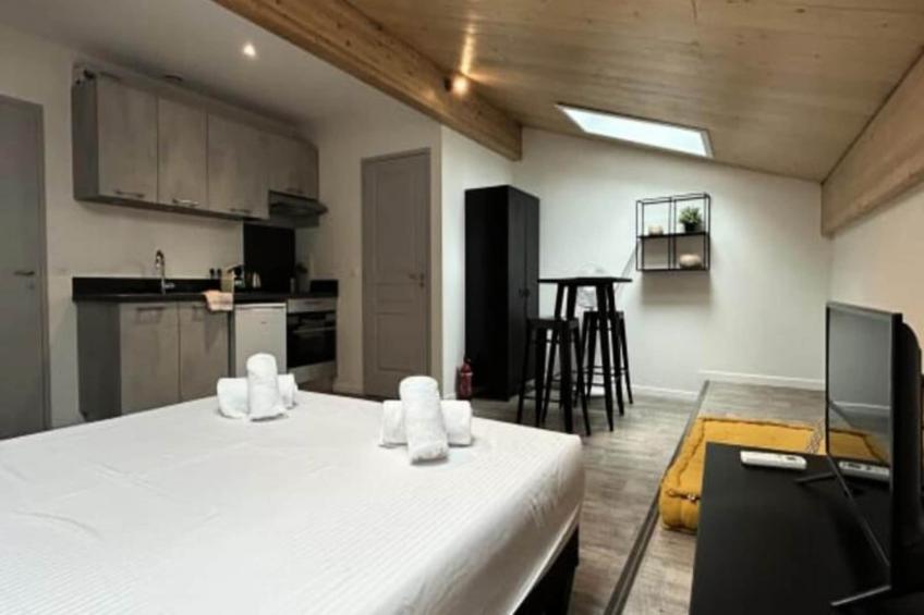 Appartement Rénové Avec Belle Pierre Et Climatisation Pour 2 Personnes - foto 4