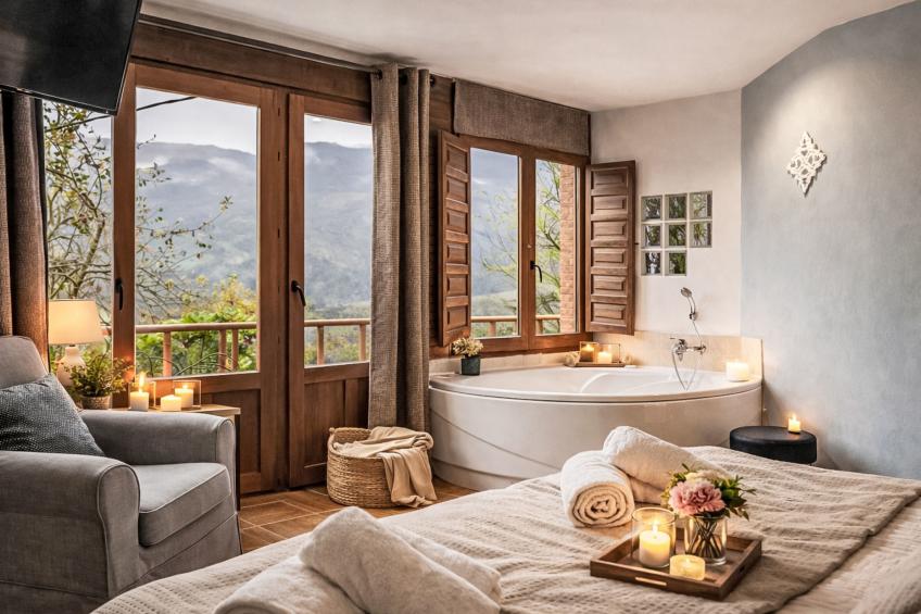 Jacuzzi, Kamin, Grill und spektakuläre Aussicht - foto 25