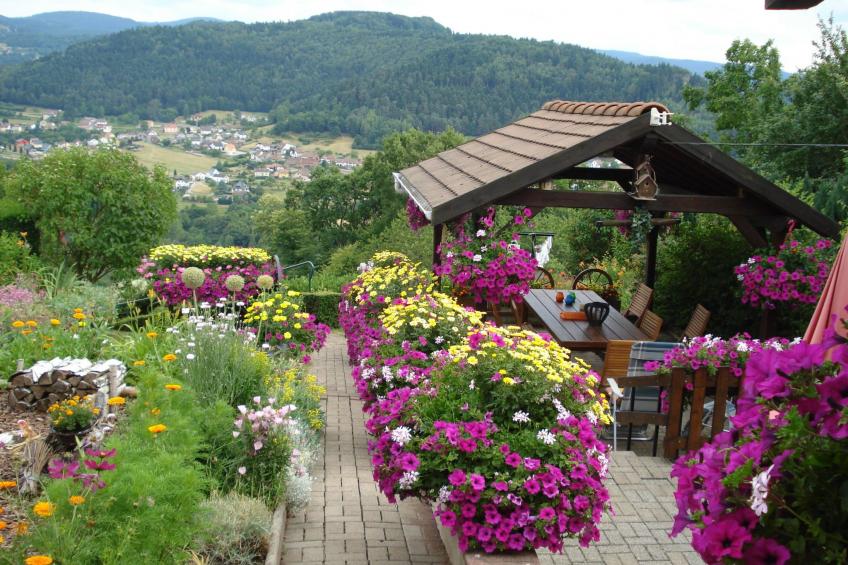 Das Gîte Fleuri mit einer herrlichen Aussicht - foto 24